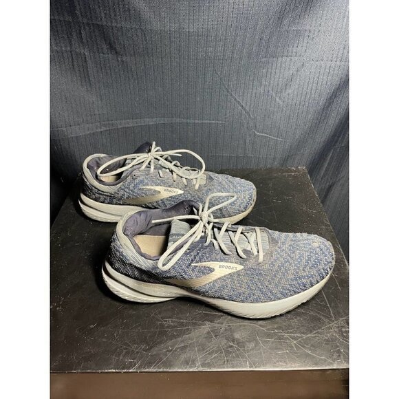 Brooks Launch 6 Blue and White Men's Running Sneakers size 10m - Picture 3 of 6